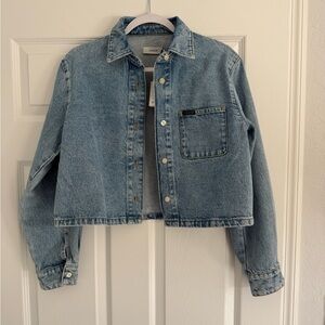 Coach Light Blue Jean Jacket